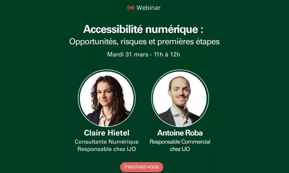 Webinaire accessibilité numérique RGAA