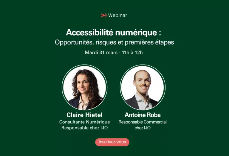 Webinaire accessibilité numérique RGAA