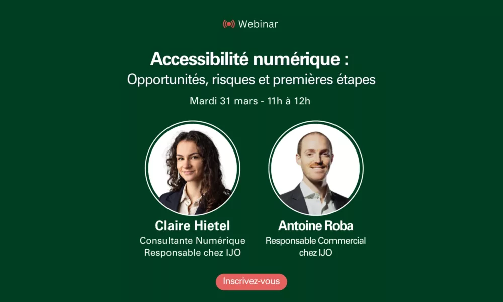 Webinaire accessibilité numérique RGAA