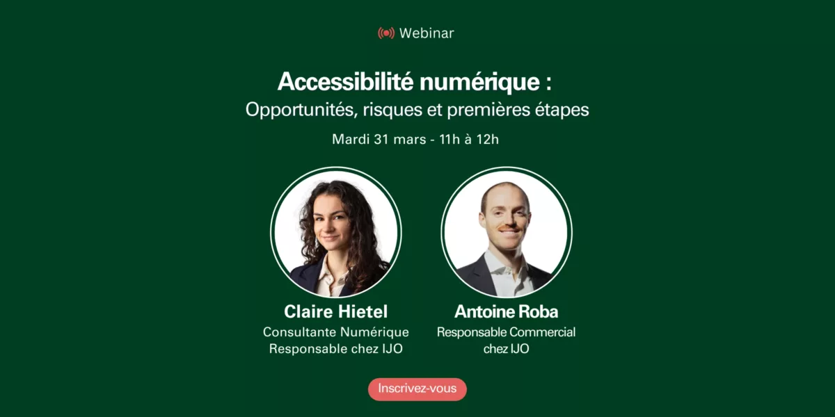 Webinaire accessibilité numérique RGAA
