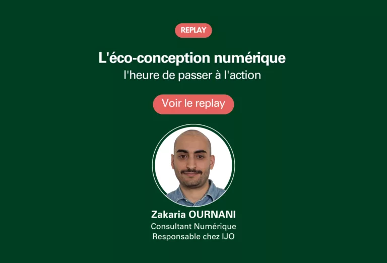eco conception services numériques webinaire IJO