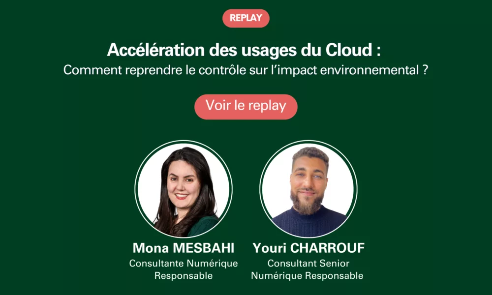 Replay du webinaire IJO sur l’impact environnemental du Cloud et de l’IA