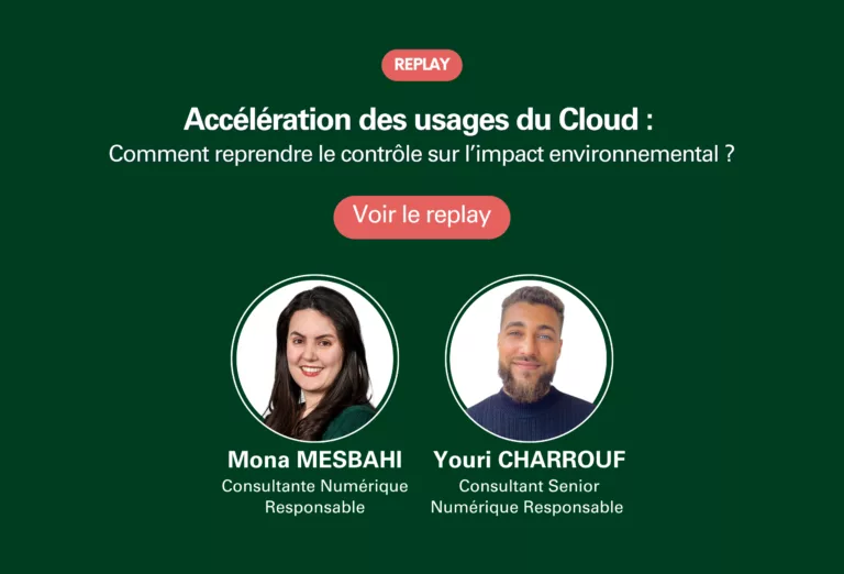 Replay du webinaire IJO sur l’impact environnemental du Cloud et de l’IA