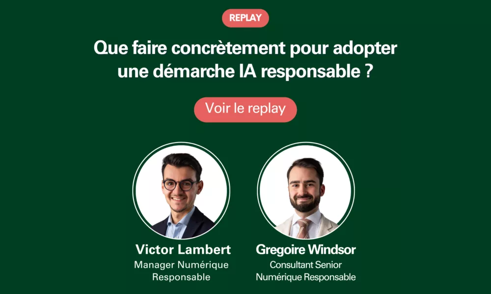 Replay du webinaire IA responsable d'IJO sur les risques, la gouvernance et les bonnes pratiques de l'intelligence artificielle.