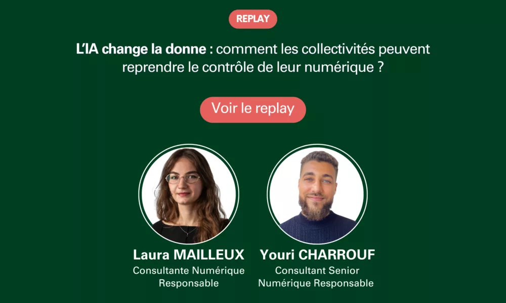 Replay du webinaire sur l’IA et les collectivités