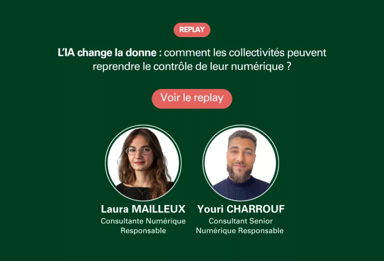 Replay du webinaire sur l’IA et les collectivités